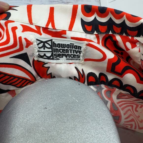 VTG McDonalds Uniform Men Hawaiian Camp Shirt & Woman Mumu Dress Employee Luau - Picture 14 of 15